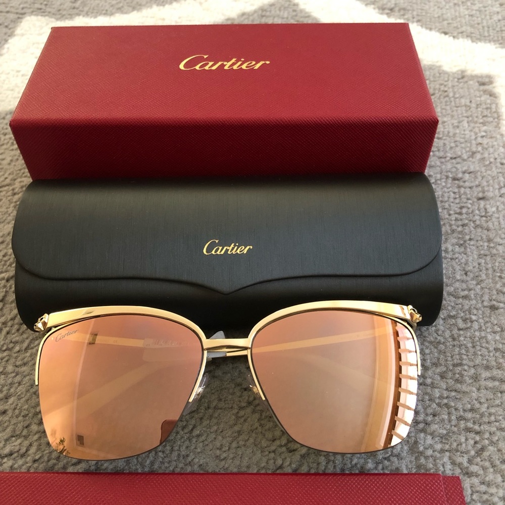 NEW Cartier glasses with tags.